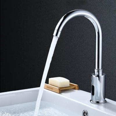 China Modern Smart Electronic Faucets Metered Automatic Induction Faucet Touch Induction Sensor Module Faucets 0 for sale