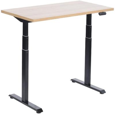 China (Height)Adjustable OEM Customized Wood Style Electric Height Adjustable Stand Desk for sale