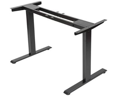 China (Height)Adjustable Motor 3 Dual Stage Sit To Stand Electric Height Adjustable Desk For 1200 To 1600mm Desk for sale