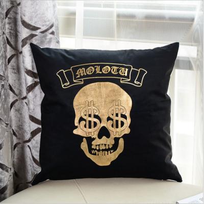 China Original Sofa Head Pillow Pane Head Pillow Pan Halloween Anti-bacteria Halloween Anti-bacteria Design Amazon Express Cushion Cover Without Core for sale