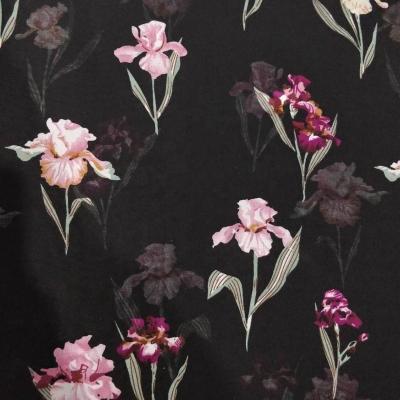 China Anti-static Hot Simple Flower Circulation Printing Chiffon Women's Fabrics for sale