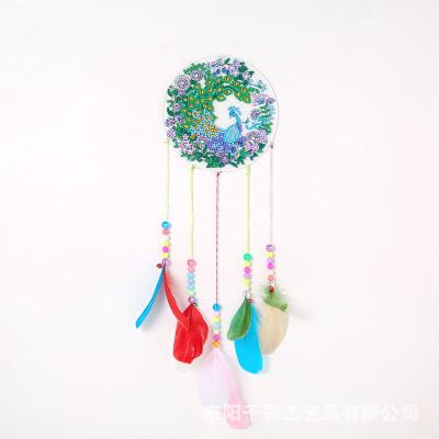 China New Classical/Post-modern SONGWOO Wholesale Hot Selling DIY Custom Diamond Painting Kit Jewelry Necklace Ring Rhinestone Art Dreamcatcher wreath for sale