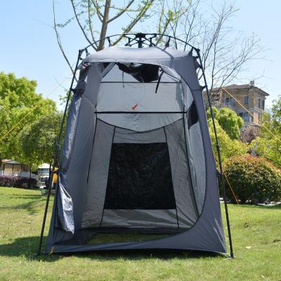 China Easy Install Popular Automatic Shower Tent Mobile Frame Camping Toilet Dressing Tent for sale