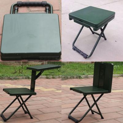 China Chair Army Stools Military Chair Table Three Fishing In One Outdoor Furniture for sale