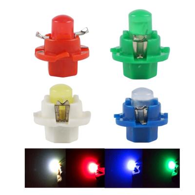 China Bevinsee B8.4D T5 LED Instrument Indicator Side Lamp Bulbs Dashboard Light For Car Motorcycle X-71260201 for sale