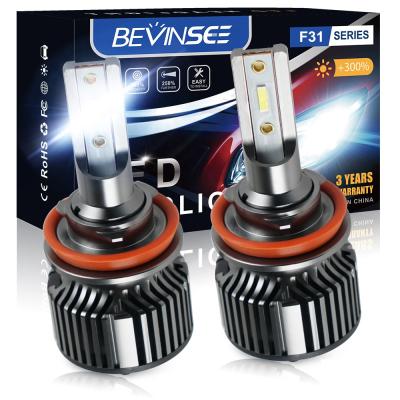 China Bevinsee 2x H16 H11 H8 H9 LED Driving Lamp Bulbs Foglights Fog Lights For Toyota 4Runner 2010-2020 H11 H8 H9 for sale