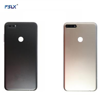 China Brand New and Clean Battery Cover For Huawei Y7 2018 Y7 Pro 2018 Phone Housing Back Back Cover For Huawei Y7 2018 for sale