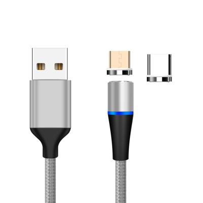 China High Quality MP3/MP4 Player 3 Speed ​​In 1 Magnetic Data Sync Mobile Phone Charger USB Charging Cable for sale