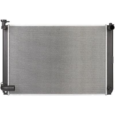 China OEM 1604120353 PLASTIC spare parts aluminum CORE TANK radiator car manufacture for lexus rx400h for sale