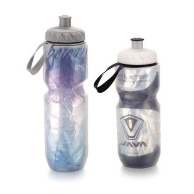 China Sustainable Outdoor Insulated Double Wall 24oz Water Bottle Bicycle Cycling Sport Water Bottle Bpa Free for sale