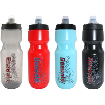 China Sustainable Eco Friendly Cycling Bike Sports Open Squeeze Water Bottle Valve Easy Open Hydration BPA Free for sale