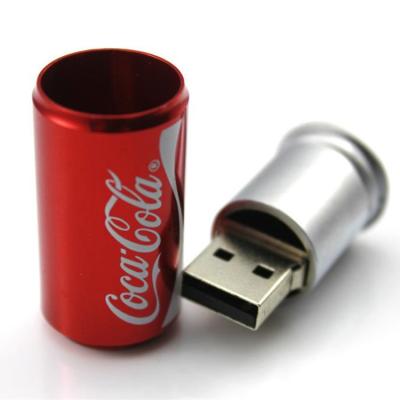 China Factory Directly Supply Coke Eco-friendly Gifts Creative USB 8G Custom LOGO 16G Cans USB 32G for sale