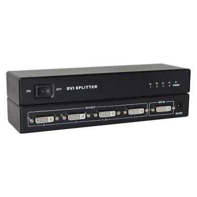 China VIDEO SPLITTER 1input 4output 4K 3D 1080P Metal HDTV DVI Production Factory for sale