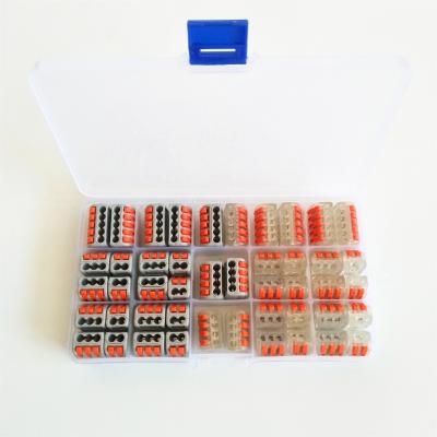 China PA Boxed PT-212 PT-215 PT-214 For 0.8-4MM2 Wires Connecting Quick Connect Wire Terminal Block Connector Quick Connect Bag for sale