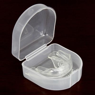 China Dental Regional Teeth Whitening Mouthguard Moldable Transparent Silicone Thermoplastic Dental Mouth Trays for sale