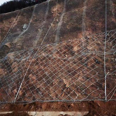 China Plain Weave Sns Slope Protection Rock Fall Netting Rockfall Netting High Tensile Mesh Protection System for sale