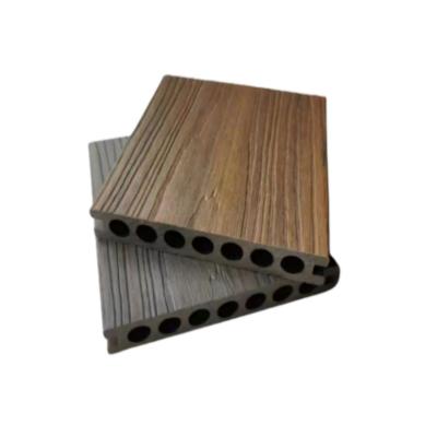 China Modern Exterior Walk Cavity Wpc Decking Cavity Flooring Exterior Tracks Boards Water Proof for sale