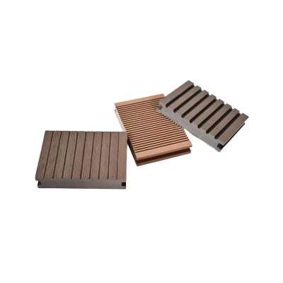 China Modern Wood Plastic Composite Wpc Decking Flooring Profile Extrusion Production Line for sale