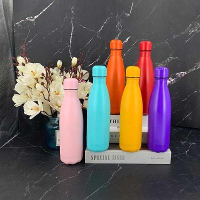 China Wholesale Viable 500ml Water Bottle Holder Bike Water Bike Bottle Stainless Steel Bike Water Bottles for sale