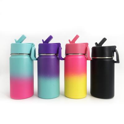 China Amazon Sustainable Hot Selling Kids Drink Bottle 12 Ounce 350Ml Water Bottle Vacuum Insulated Wide Mouth Vaccuum Flask For Camping for sale