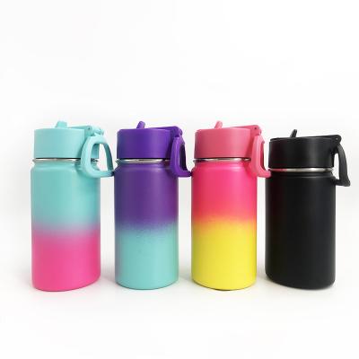 China Sustainable Hot Selling Amazon Tour Water Bottle Vacuum Insulated Wide Mouth Thermal Water Bottle For Kids for sale