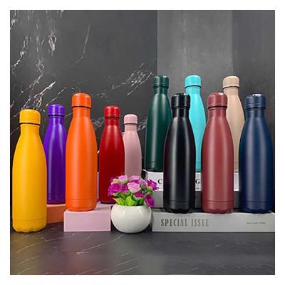 China Sustainable Wholesale Eco Friendly Stainless Steel Cola Shape Sports Water Flask With Custom Logo for sale