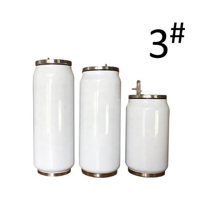 China New Design Sustainable Coke Can Vacuum Stainless Steel Straw Cup Travel Insulated Coke Cup Cola Cans With Lid And Straw for sale