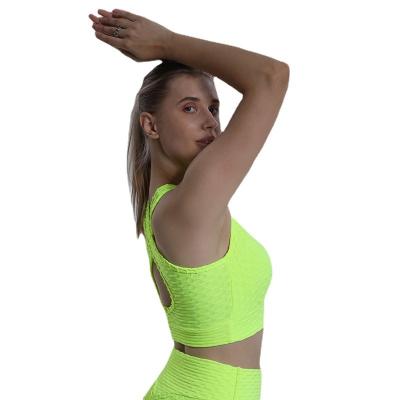 China 2021 breathable new design custom plus size sports ladies gym bra activewear workout women's bra for sale