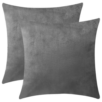 China Anti-Static Cushion Cover Velvet Decoration Pillows For Nordic Home Decor Sofa Living Room Car Decorative Pillows Housse De Cushion 45*45 for sale