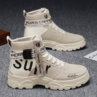 China Fashion Trend 2023 High End Spring Famous Branded High Top Oblique Casual Walking Basketball Tennis All-Match Men Martin Boots Shoes Sneakers for sale