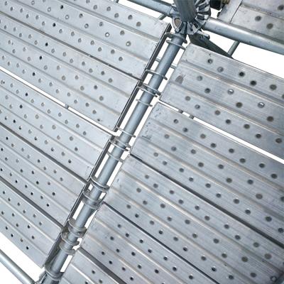 China Industrial Hot Sale Scaffold Plank Ringlock Scaffold Steel Plank Galvanized Steel Platform for sale