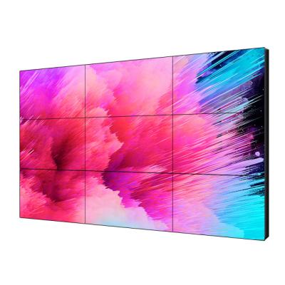 China Indoor Display 46/49/55/65/75 Bezel Controller Hd Infrared Tv Digital Narrow Price Advertising Touch Screen Lcd Video Wall for sale