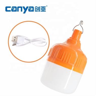 China Indoor Outdoor Lithium Battery LED Emergency 18650 Rechargeable Bulb Light For Car Checking for sale