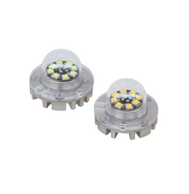 China Factory 3W/5W Amber Blue White Red Green LED Warning Light Hideaway 9-30V LED Strobe Lights for sale