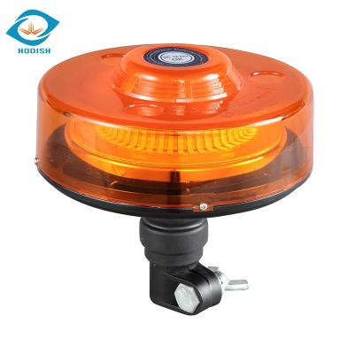 China LED Warning Light Beacon 48W LED Strobe Light Flash Warning 12V 24V DC With Magnetic Flexible Din Pole for sale