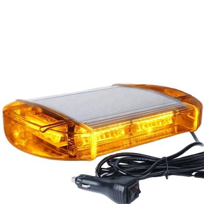 China Road safety led warning lights 24 led top roof mini H609B car amber warning lightbar for sale