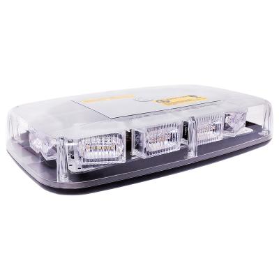 China Car truck emergency beacon light bar hazard strobe warning light PC aluminum base and lens for sale