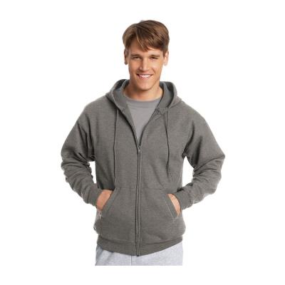 China wholesale Anti-wrinkle fully customized samples accept pure empty sportswear pullover sweatshirt tank top hoodie with zipper for men for sale