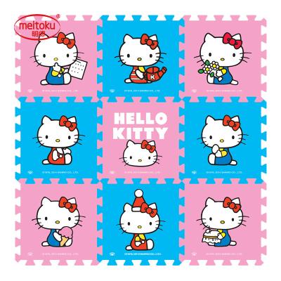 China Cute Hello Kitty Educational Toy Licensed Lining Children Crawling Mat for sale