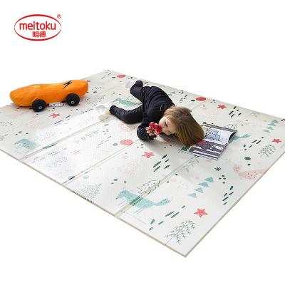 China Small And Light Eco - Friendly XPE Folding Mat Kids Floor Mats Foam Mats for sale