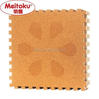 China Plum Cork Foam Play Corrosion Resistant Easy Join Thin Mat For Baby for sale