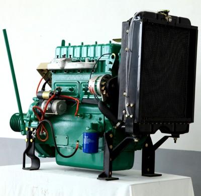 China China supplier Weifang Ricardo 30KW 40KW K4100P/ZP water cooled fixed power diesel engine for water pump with belt pulley for sale for sale