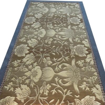 China China Modern Hand Cut Bed Room Rug Flower Tufted Cut Out Living Room for sale