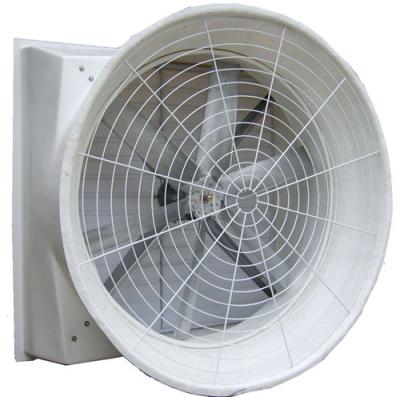 China wall mounted handmade shell FRP exhaust fan for sale