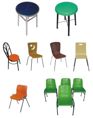 China fiberglass chairs and stools for sale