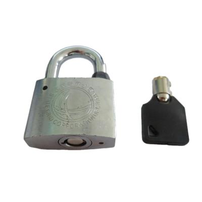 China Industrial Custom Steel Container 35mm Logo Steel Shackle Padlock for sale