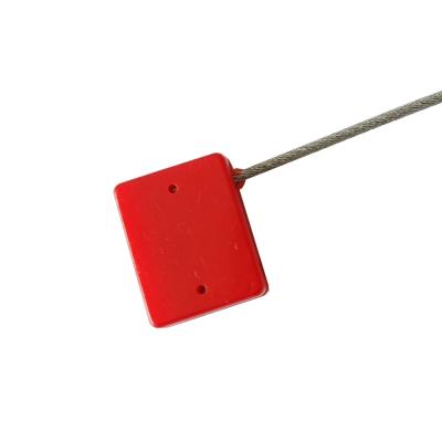 China Heat Resistance Diameter 1.8mm Steel Wire ABS Coated Square Cable Joint for sale