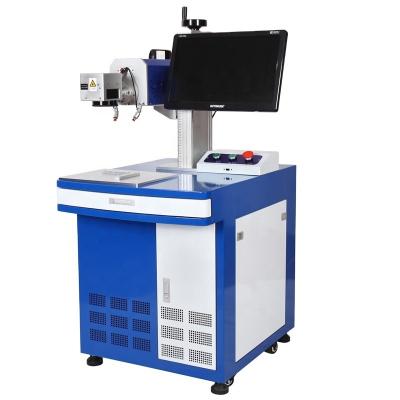 China 20w 30w 50w fiber laser marking machine / fiber laser engraving machine air cooled fiber for sale