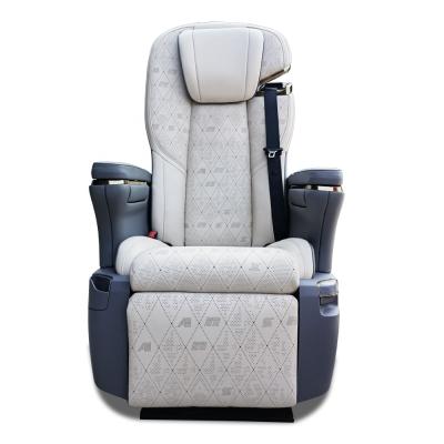 China Luxury Electric Motorized Rotating Heating Car Seats Massage Van Seat For Van Minibus RV Savana Hiace Interior Tuning Carnival for sale