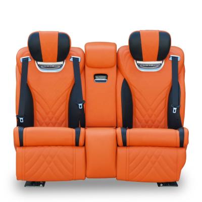 China Rotation Deluxe Electric Leather Car Modification VIP Back Chair For Tuning VAN MPV Limousine Sprinter Carnival V Class Viano for sale